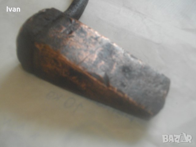 Ръчен Голям Масивен Поялник 49 см За Ръчно Запояване Мед/Бакър-Старо немско качество стария материал, снимка 4 - Поялници и запояване - 44493379