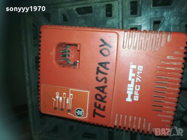 hilti sfc 7/18 7.2-18v/5a ЗАРЯДНО 1901211718