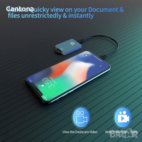 CFexpress Type A Четец на карти USB 3.1 Gen 2 10Gbps, алуминиев, съвместим с Thunderbolt 3, снимка 4 - Чанти, стативи, аксесоари - 39273685