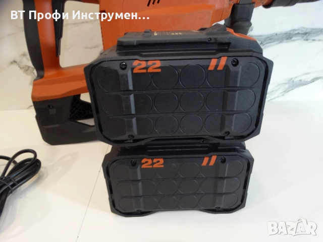 2022 - Hilti TE 60 - 22 / Nuron - Ударо пробивна машинa, снимка 12 - Други инструменти - 51540413