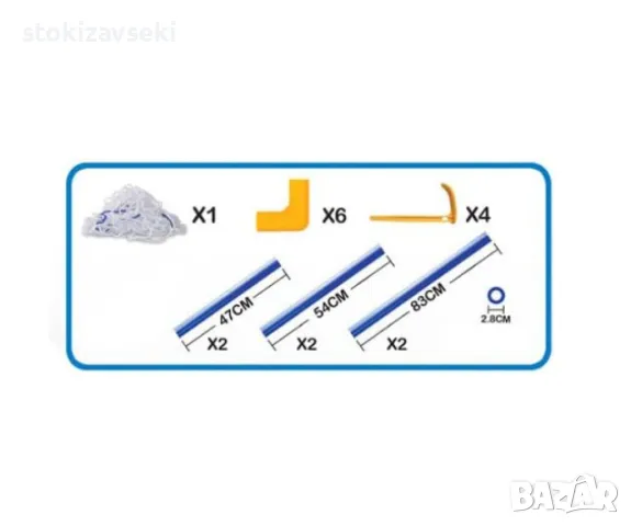 Детска Футболна врата, снимка 2 - Други - 49244817