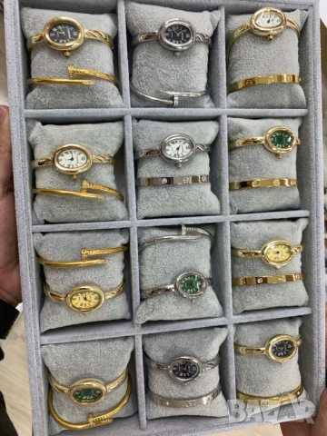 часовник и гривна cartier 