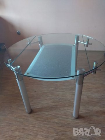 Кръгла стъклена маса в Маси в гр. Варна - ID38957039 — Bazar.bg