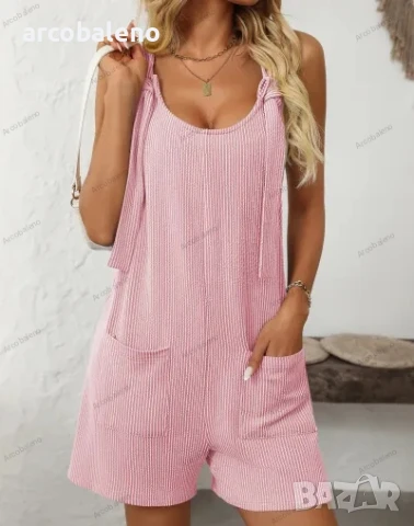 Дамски моден къс гащеризон, 10цвята , снимка 14 - Гащеризони - 51196871