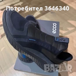 Мъжки обувки Ecco в син цвят размер 45, снимка 6 - Ежедневни обувки - 53205526