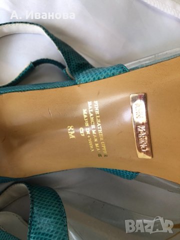 Дамски обувки естествена кожа и силикон Ann Marino, снимка 5 - Дамски елегантни обувки - 30154480