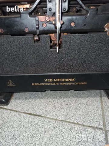 Стара пишеща машина Continental, снимка 5 - Други ценни предмети - 49618750