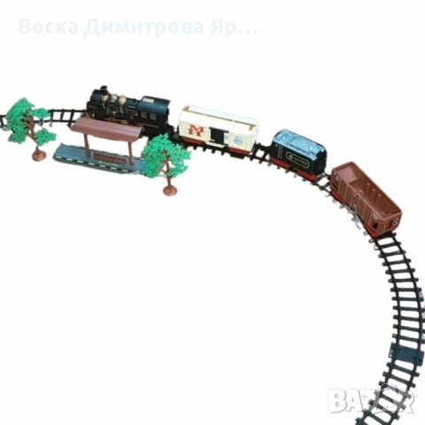 Винтидж класическа играчка влак – 17 части забавление за малки машинисти, снимка 4 - Електрически играчки - 51760976