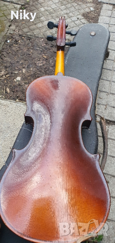 Стара цигулка Кремона , снимка 5 - Струнни инструменти - 44731879