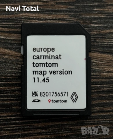 Renault Carminat Tomtom 11.45 SD Card 2026г Навигация Рено сд карта, снимка 12 - Навигация за кола - 33111102
