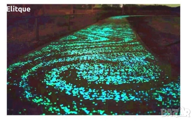 Малки цветни светещи в тъмното камъни за декорация, 50 броя в комплект, снимка 12 - Други стоки за дома - 52796059