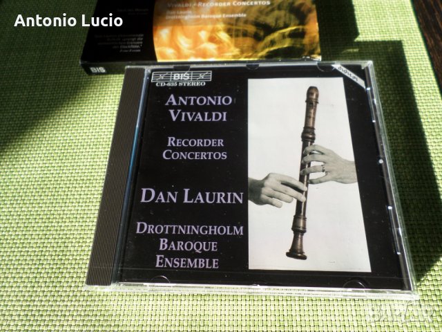 Vivaldi - Recorder Concertos - Dan Laurin, снимка 3 - CD дискове - 39195366