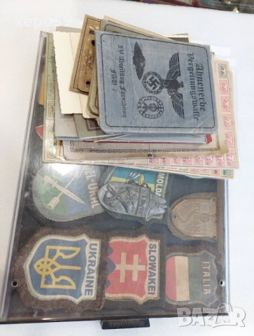 WW2-немски военни пагони,петлици,знаци нашивки, снимка 9 - Антикварни и старинни предмети - 52517037