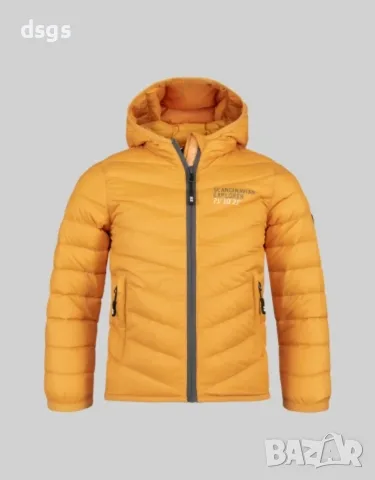 scandinavian explorer down jacket yellow - ултралеко пухено яке ХС, снимка 2 - Якета - 56514557