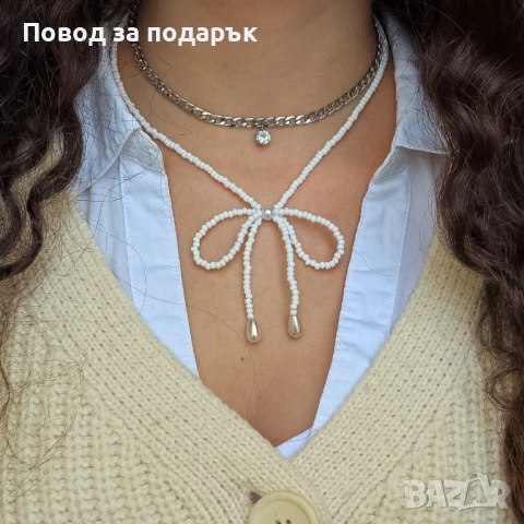 Колие от неръждаема стомана, снимка 2 - Колиета, медальони, синджири - 52471760