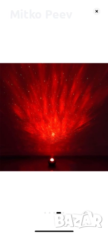 Нощна лампа с проекция на звезда и луна, снимка 10 - Друга електроника - 52862067