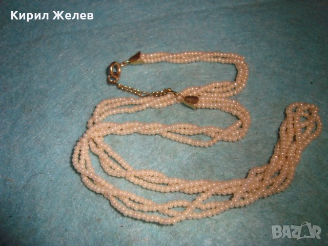 РЕТРО ВИНТИДЖ МЪНИСТЕНА ОГЪРЛИЦА ГЕРДАН АРТ ДЕКО КОЛИЕ 27079, снимка 2 - Колиета, медальони, синджири - 35008096