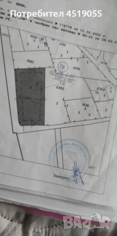 Продавам парцел в гр Аксаково за 27 000 ЛЕВА , снимка 3 - Други услуги - 51591616