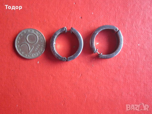 Сребърни обеци обици 6, снимка 2 - Обеци - 35090745