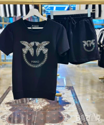 Pinko Къс комплект от две части в Бяло и Черно, снимка 2 - Комплекти - 50509787