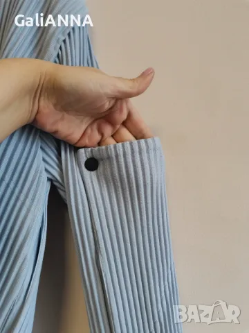 СТРАХОТНО ВРЪХНО РИПСЕНО ЯКЕНЦЕ С ЦИП 2XL-4XL, снимка 6 - Туники - 48572716