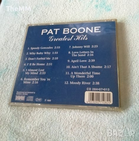 Pat Boone - Greatest Hits, снимка 3 - CD дискове - 42134484