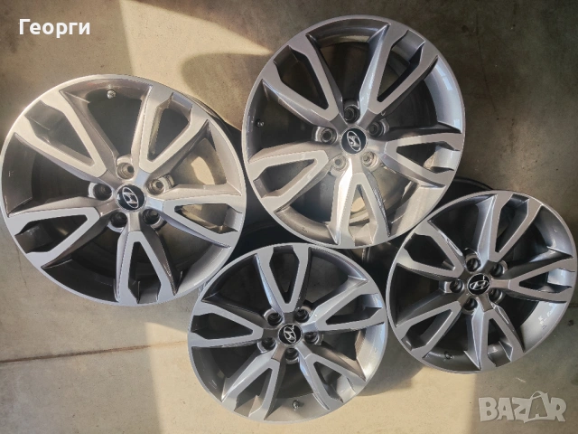 4бр.алуминиева джанта 18цола за Hyundai 5x114,3, снимка 6 - Гуми и джанти - 54261071