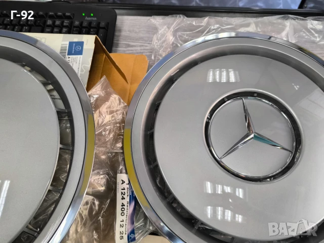 A1244001225**NEU**НОВА ОРИГИНАЛНА ЧАСТ**MERCEDES-BENZ**15 инчови тас с хром пръстен**, снимка 2 - Части - 50820506