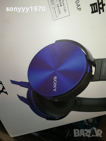 SONY BLUE HEADPHONES 1706221710, снимка 2 - Слушалки и портативни колонки - 37117619