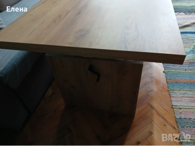 Продавам маса с повдигащ механизъм, снимка 3 - Маси - 54335646