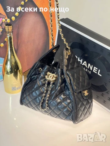 Chanel Дамска Чанта С Дръжка Синджир 20х27см - Налични Различни Цветове Код E66, снимка 11 - Чанти - 51004139