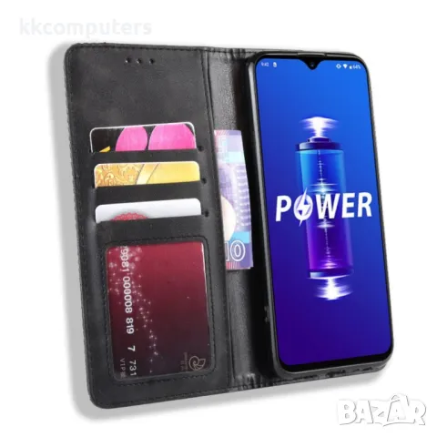 Umidigi Power Vintage Кожен Калъф и Протектор, снимка 6 - Калъфи, кейсове - 48679722