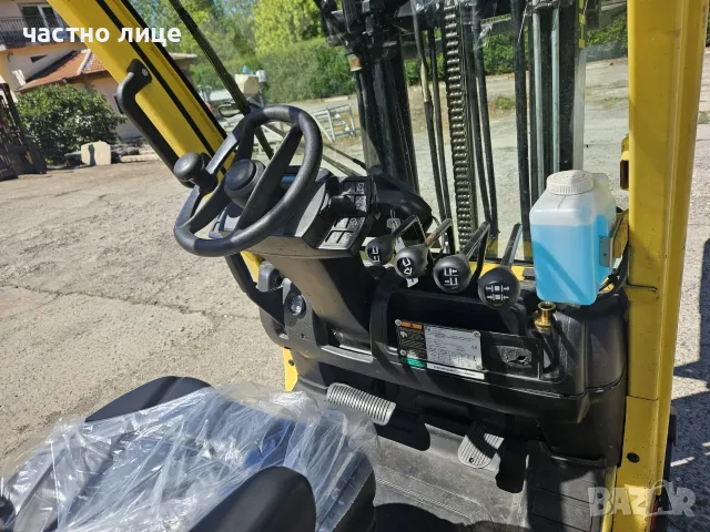 Продавам Мотокар Hyster 2тона , газ  , своб.ход+ изравнител +позиционер, снимка 7 - Индустриална техника - 55964081