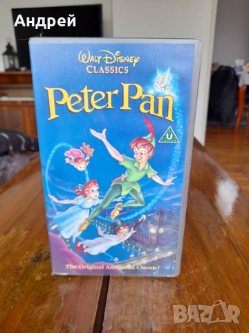 Видеокасета Peter Pan, снимка 1 - Други ценни предмети - 38695611