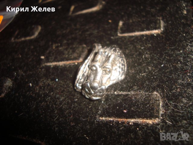 СРЕБРИСТА МИНИАТЮРНА МАСКА АПЛИКАЦИЯ 23771, снимка 2 - Колекции - 33846595