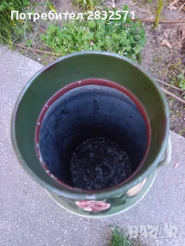 голям ръчно изрисуван гюм, снимка 3 - Декорация за дома - 50145878