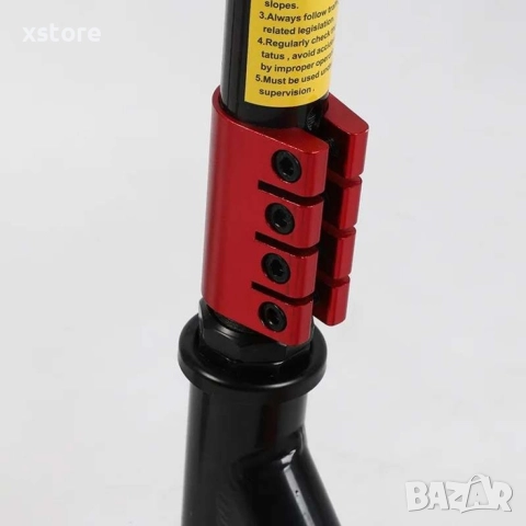 Усилена тротинетка за трикове с метална спирачка и гумени ръкохватки., снимка 8 - Детски велосипеди, триколки и коли - 52740644