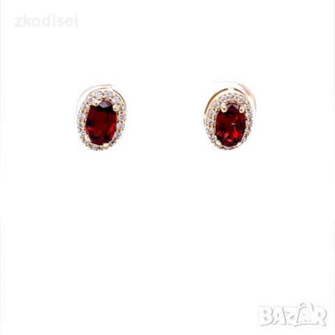 Златни обеци 1,82гр. 14кр. проба:585 модел:22031-2, снимка 3 - Обеци - 44263996