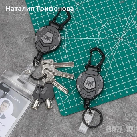 Рибарско йо-йо с карабинер, снимка 3 - Такъми - 54179450