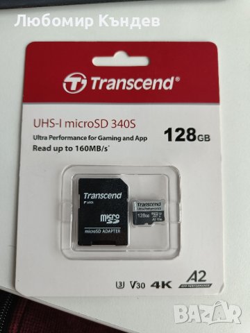 Transcend microSD card, снимка 1 - Карти памет - 44164303