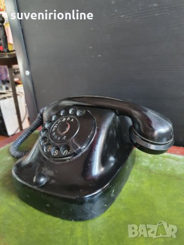 Старинен телефон , снимка 4 - Антикварни и старинни предмети - 35621952