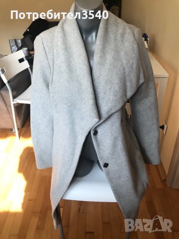 Сиво палто Esprit, снимка 8 - Палта, манта - 42446849