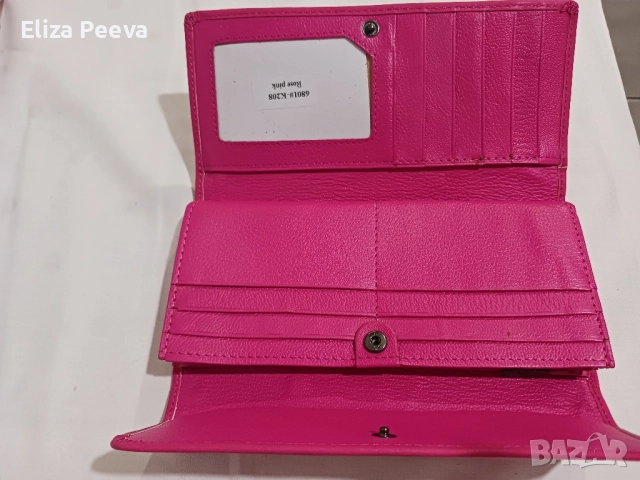 цикламено портмоне, снимка 5 - Портфейли, портмонета - 52146244