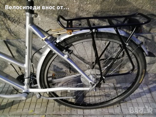 Алуминиев велосипед pegasus 28 цола 24 скорост shimano deore XT палцови команди shimano , снимка 6 - Велосипеди - 42521436