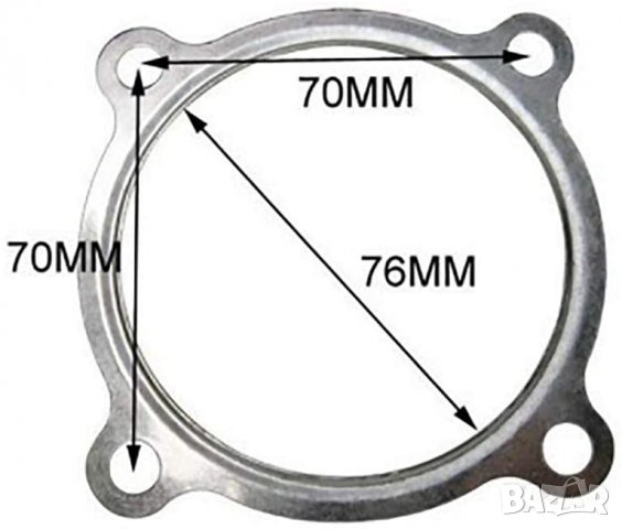 Гарнитура за турбо DOWNPIPE Т25 Т28 Т3 GT Т3 Twin Scroll, снимка 8 - Аксесоари и консумативи - 31948228
