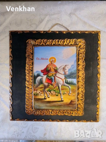 Картини размер 25/25 см на дървена основа., снимка 3 - Картини - 53002944