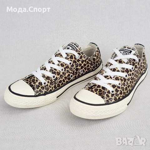 CONVERSE ALL STAR Leopard Оригинални Детски Кецове Момиче 33 32 21см, снимка 4 - Детски маратонки - 38729498