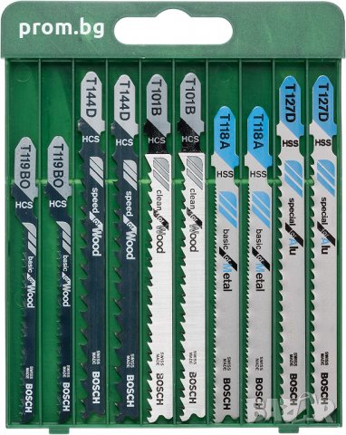 Bosch ножчета за прободен трион, зеге, метал и дърво, Германия, снимка 7 - Други инструменти - 27894885