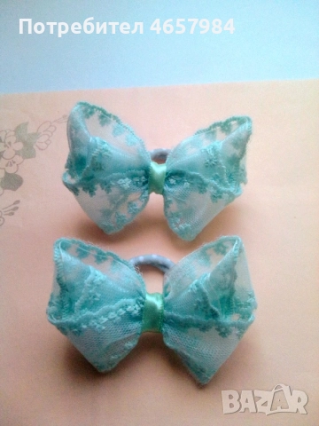 детски панделки ръчна изработка , снимка 6 - Шноли, диадеми, ленти - 52504708