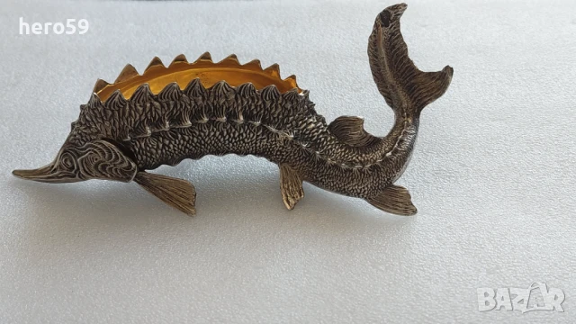 Царска Русия- сребърен съд за хайвер(икорница)сребро 84''серебро русский стиль модерн'', снимка 1